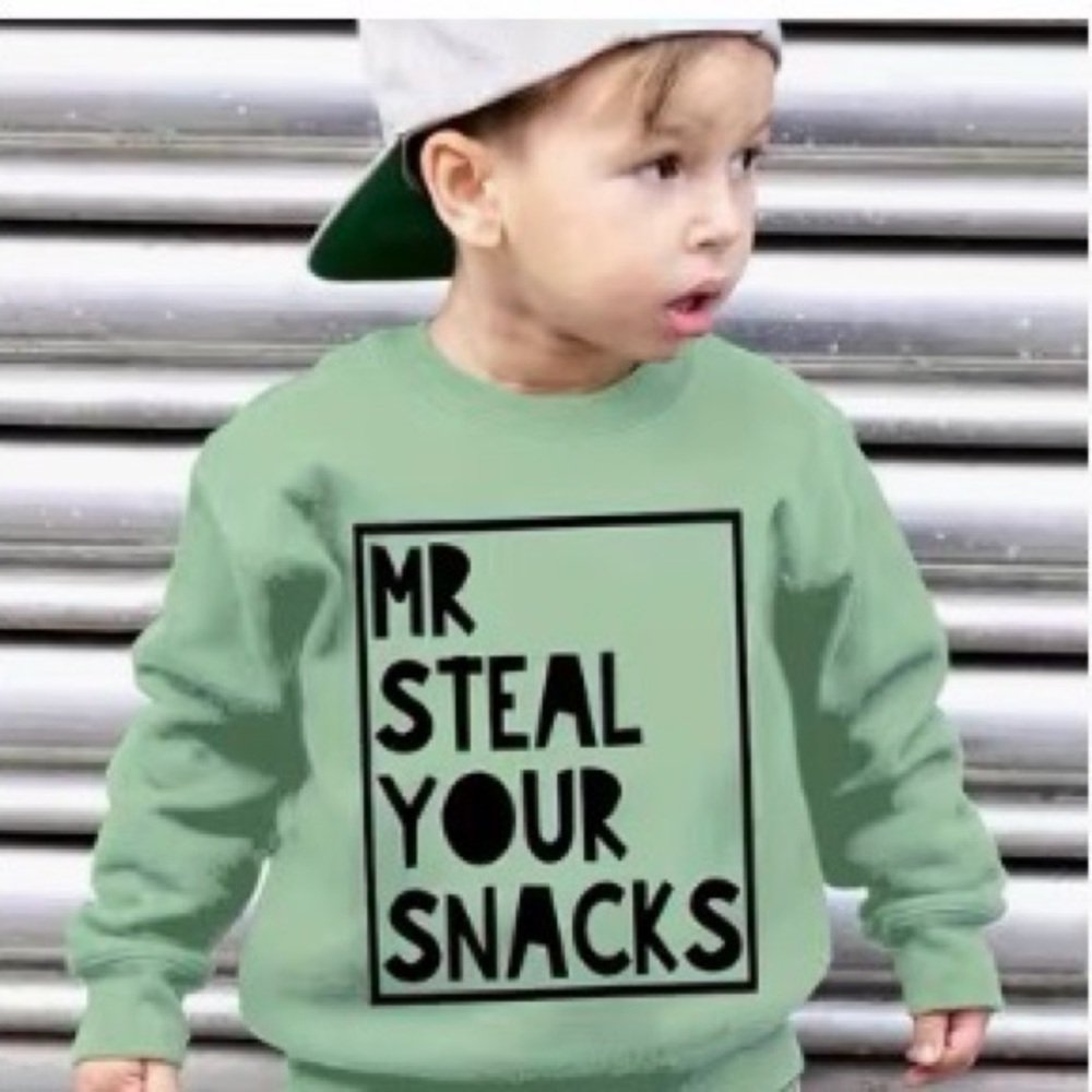 Green Kids Sweatshirt